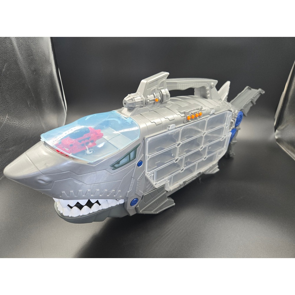Adventure Force Shark Strike Submarine Toy Vehicle Storage Case with Mini Sub